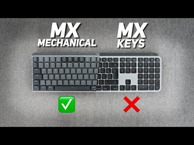 FIGHT! LOGITECH MX Mechanical vs MX Keys! Sound test and more