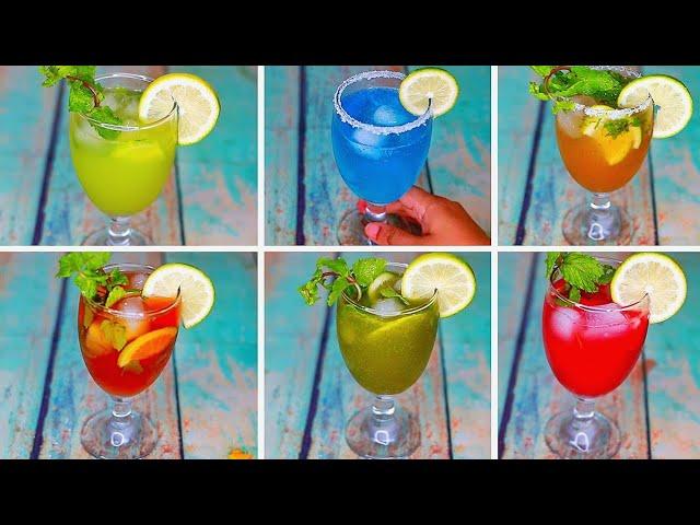 6 Refreshing Summer Drinks | Cold Drinks For Summer | Yummy Summer Drinks Recipe