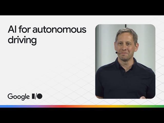 Waymo: AI in the physical world powering the future of driving