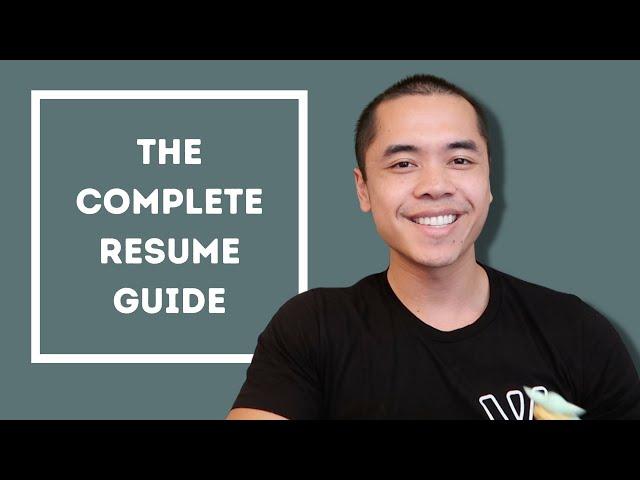 The complete resume guide for new grads and college students | Wonsulting