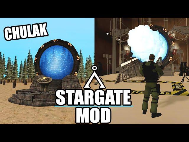 Best StarGate Mod for GTA San Andreas! Enter the Stargate Universe