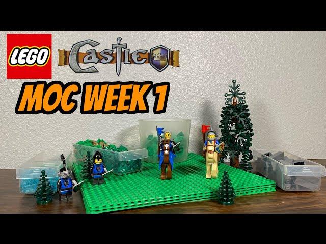 Week 1 of Building a Lego Medieval Moc