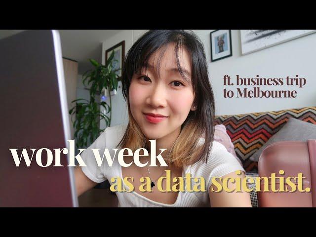 Work Week in my Life as a Data Scientist (Remote) | Business Trip + Content Creation with Scrintal