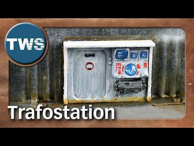 Tutorial: Trafostation / transformer station (Tabletop-Gelände, TWS)