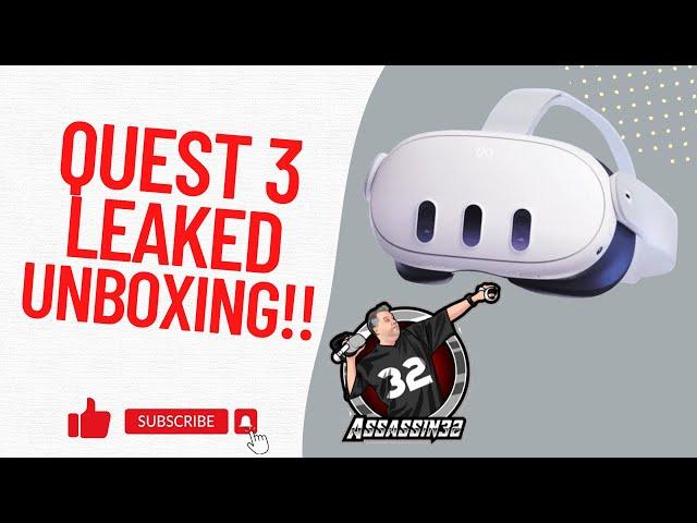 Quest 3 Unboxing Breakdown!! #oculus #quest3 #spreadvr #meta #vrnews #vr #unboxing