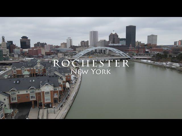 Rochester, New York - [4K] Drone Tour