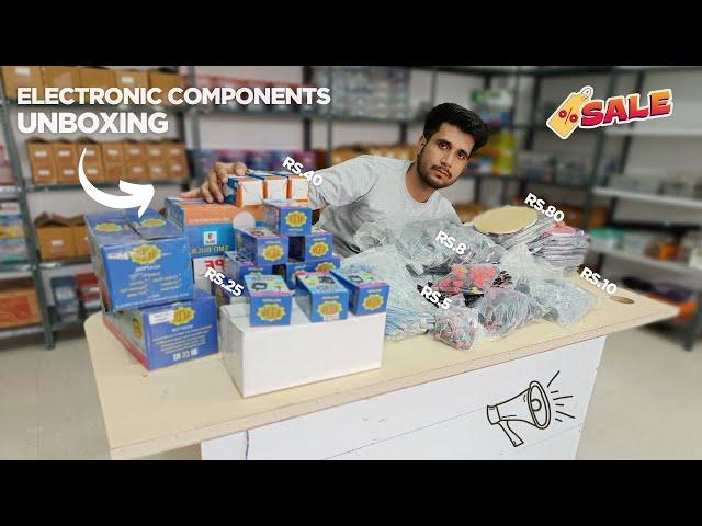 Electronics Components Unboxing And Review | Maddy Electronics Store