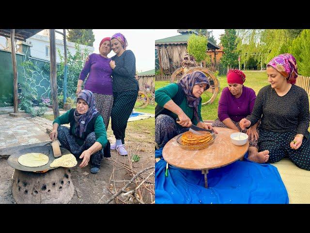 Odun Ateşinde Kuzu Eti Yağlama Yaptık | Halam Bu Lezzete Bayıldı