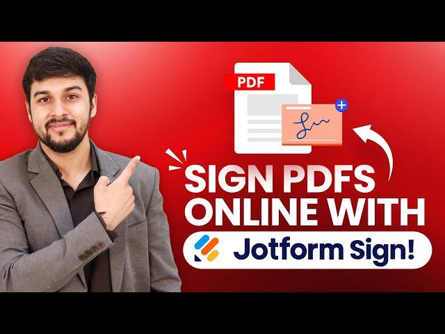 How to Sign PDFs Online with Jotform Sign – Quick & Easy Guide!