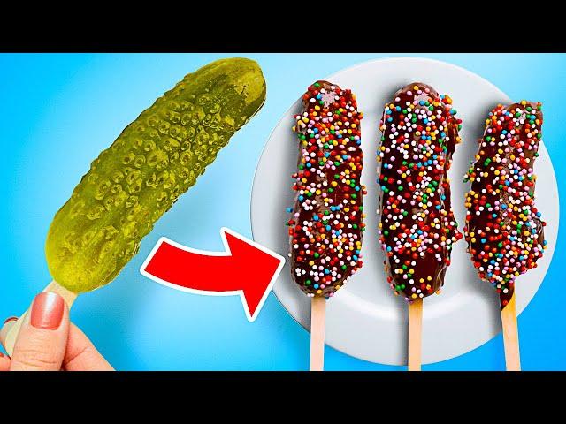 Hungry For Pranks! || Cool DIY Food Pranks by 123 GO!