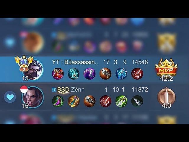 HAYABUSA HAND CARRY SOLO RANK |TOP GLOBAL HAYABUSA -Mobile Legends