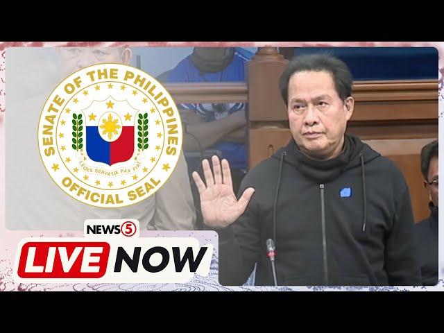 LIVE | Pagdinig ng Senado hinggil sa mga alegasyon na kinasasangkutan ni KOJC Pastor Apollo Quiboloy