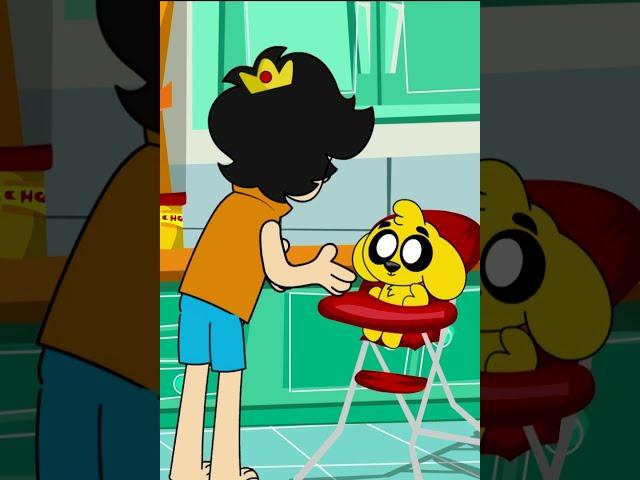¡TROLLINO HACE REIR AL BEBE MIKE!  MIKECRACK CORTOS ANIMADOS | #Shorts