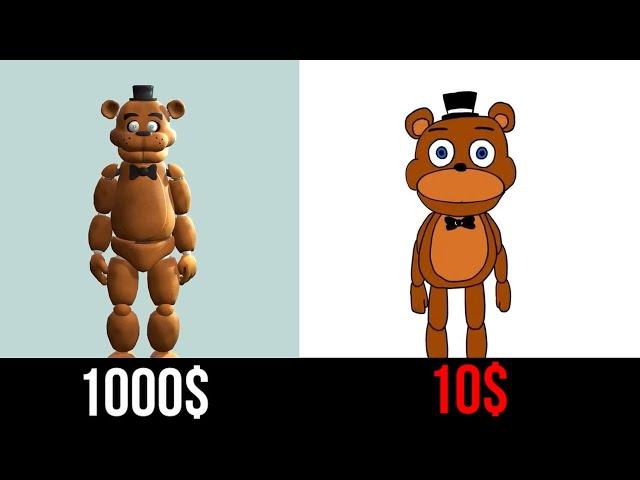 Is that Freddy fazbear.... | Animation for 1000$ VS 10$