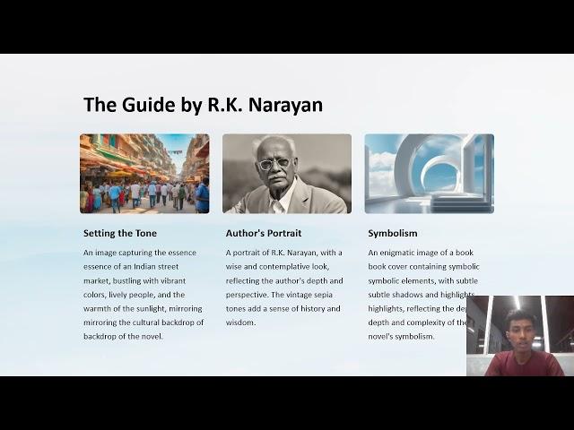 The Guide | R K NARAYAN | Summary by VISHWANATHA H | Book Review
