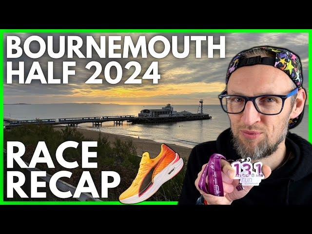 BOURNEMOUTH HALF 2024 - EDDBUD RACE RECAP - PUMA DEVIATE NITRO ELITE 3