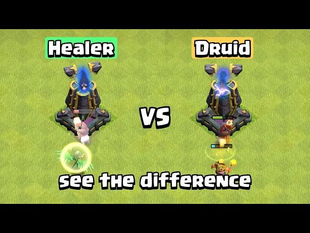 Druid VS Healer | Finding The Best Healer | Clash of Clans