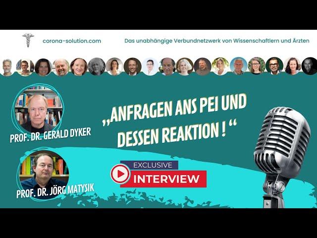 Anfragen ans PEI und dessen Reaktion | Konferenz 23.02.2024