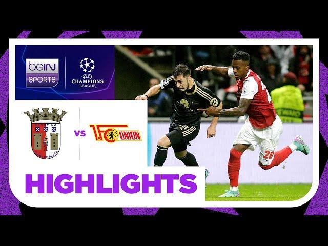 Sporting Braga v FC Union Berlin | Champions LEague 23/24 | Match Highlights