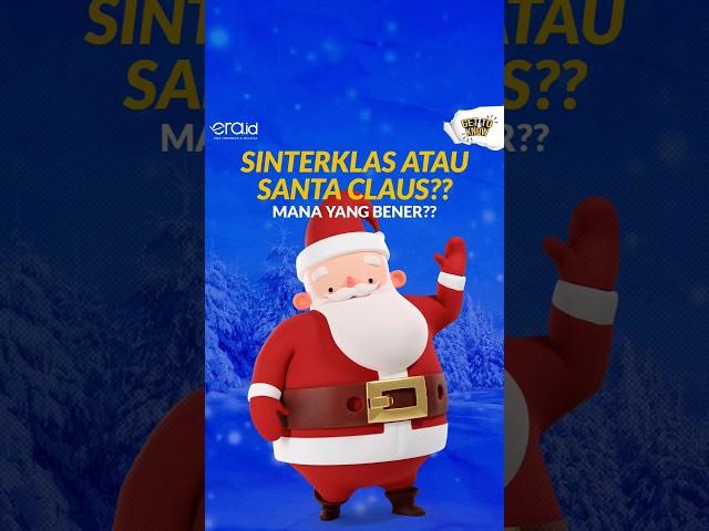 Sinterklas atau Santa Claus? 