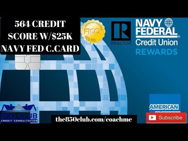 Low FICO Approved For $25,000 Navy Federal Credit Card!