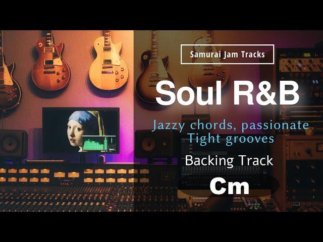 Soul RnB Guitar Backing Track in C minor