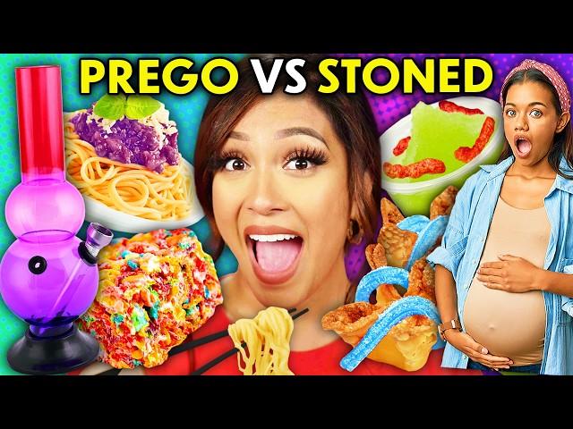 Pregnancy Cravings Vs. Stoner Foods Challenge #2