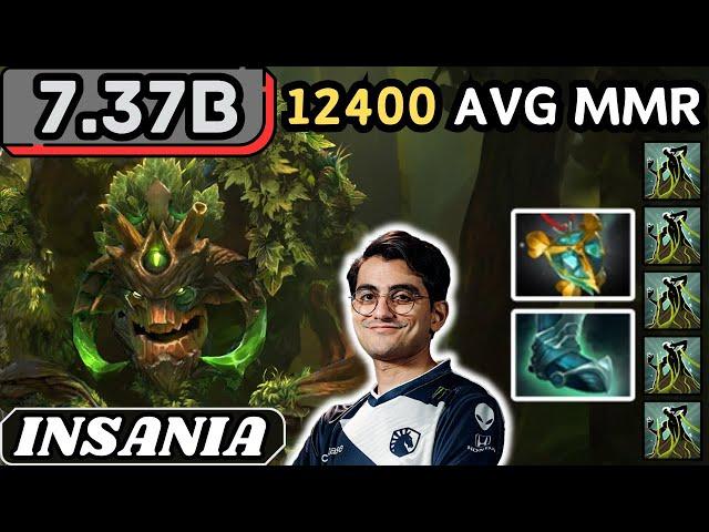 7.37b - Insania TREANT PROTECTOR Hard Support Gameplay 31 ASSISTS - Dota 2 Full Match Gameplay