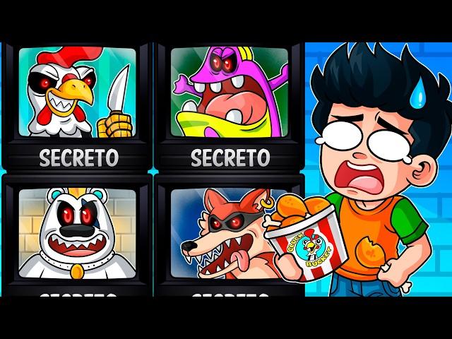 TODOS LOS SECRETOS DE CLUCKY'S EN ROBLOX  | ENCUENTRO LAS CINTAS SECRETAS DE CLUCKY'S | JONDRES GC