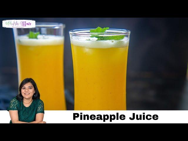 Fresh Pineapple Juice Recipe