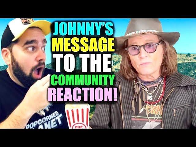 Andy Signore Meets Johnny Depp and Johnny's Message REACTION!