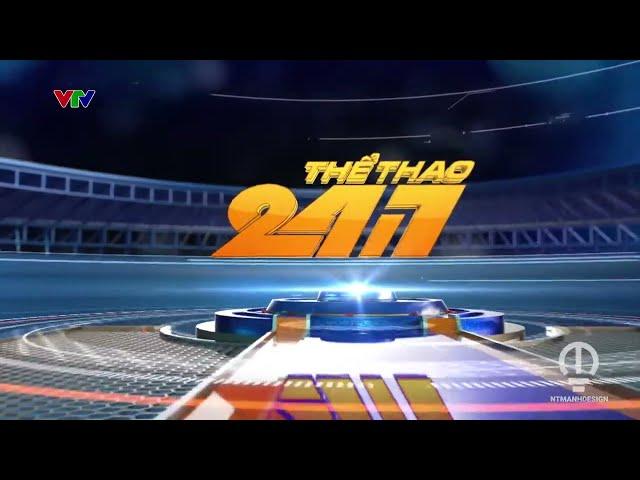 Ident Thể thao 24/7 năm 2017 VTV1 & VTV3 phiên bản TUA NGƯỢC phiên bản 4K