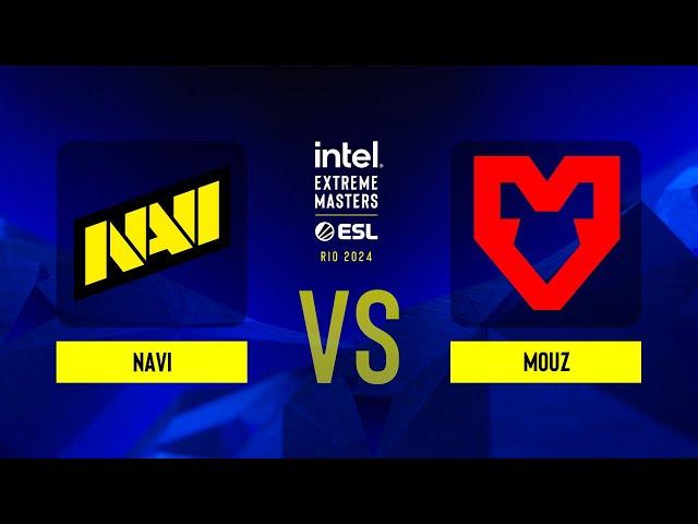 NAVI vs. MOUZ - IEM Rio 2024 - Grand Final