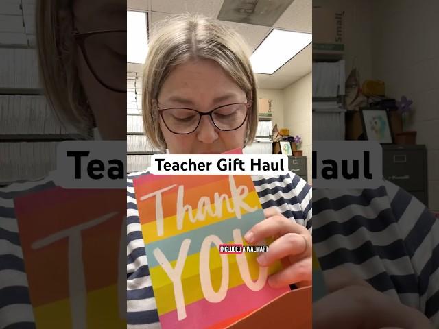 End of the year teacher gift haul #lastdayofschool #banddirector #band #haul #gifthaul #teacher