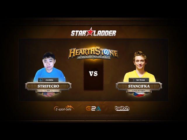 [EN] StrifeCro vs Stancifka | SLTV Hearthstone Kick-Off Season