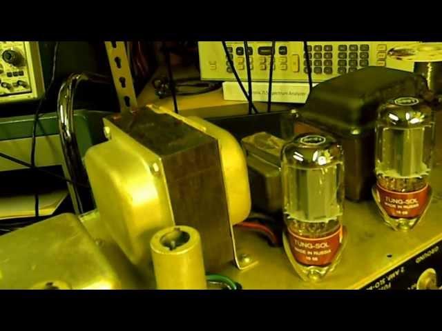 A Night Working On Vintage Tube Amplifiers Part 1 of 2.wmv