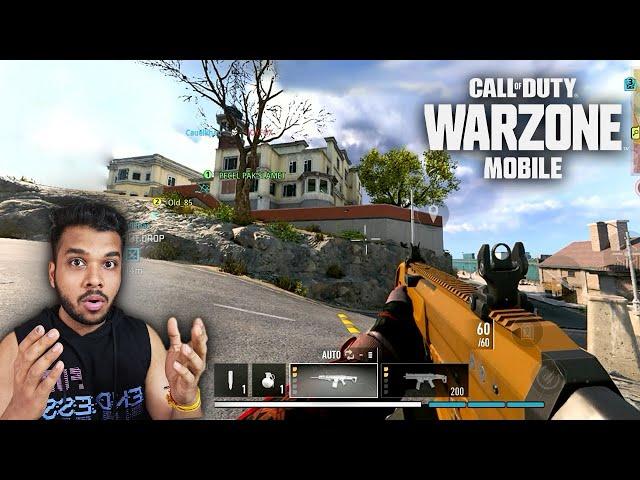 WARZONE MOBILE BIG UPDATE | PEAK ANDROID GRAPHICS GAMEPLAY - ZOMBIE ROYALE GAMEPLAY PEAK GRAPHICS