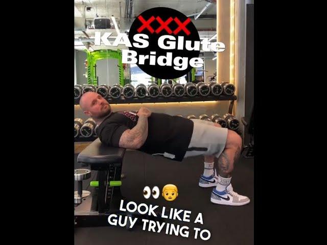 How to do kas glute bridge correctly?