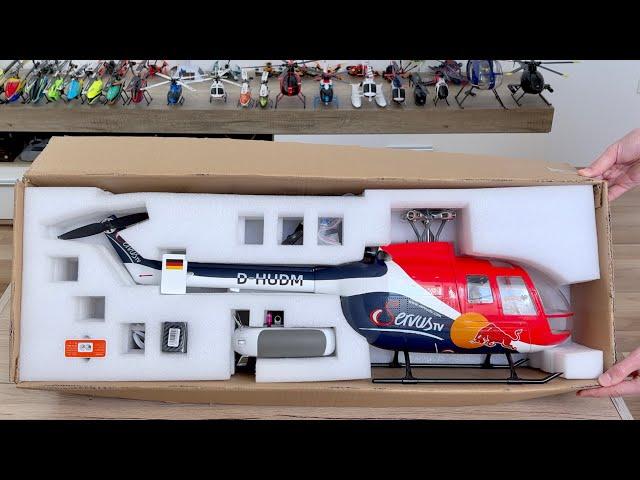 BO-105 | Servus TV Media Helicopter | Unboxing & Maiden Flights | Stirlingkit