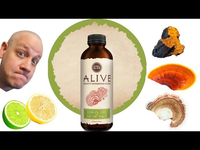 GTs Alive Mushroom Elixir Lemon Lime