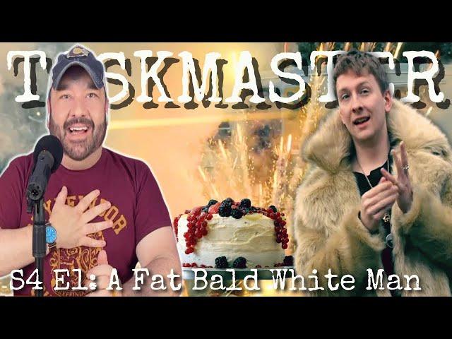 American Reacts to TASKMASTER: Series 4 Ep. 1: A Fat Bald White Man | First Time Watching!