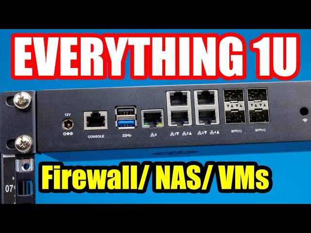 The $299 Everything 10G Firewall NAS and Virtualization 1U