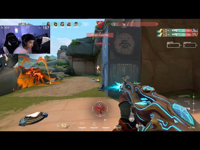 LOTUS! 30+ ELIMS! MVP! NRG S0m Dominatig as RAZE! RAZE VALORANT GAMEPLAY