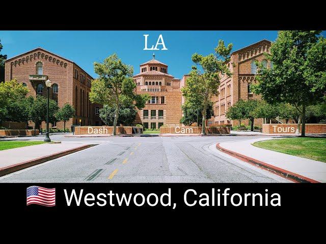 2020 Driving Tour of Westwood, California, home of UCLA [4K] Dash Cam Tours.