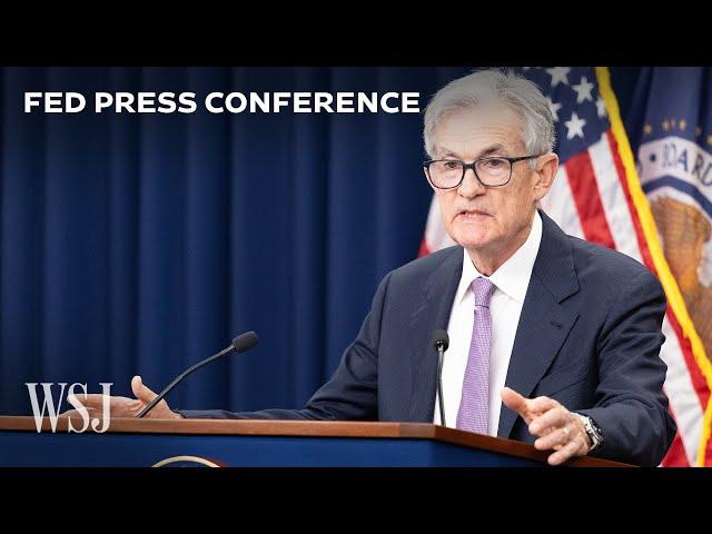 Watch: Fed Chair Powell’s Full News Conference After Quarter-Point Rate Cut | WSJ