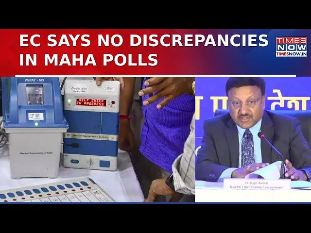 EC Confirms No Mismatch Between VVPAT Slips & EVM Numbers In Recent Maharashtra Assembly Polls