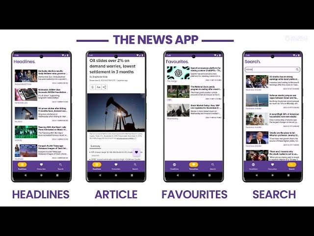 The News App in Android Studio using Kotlin | Android Knowledge