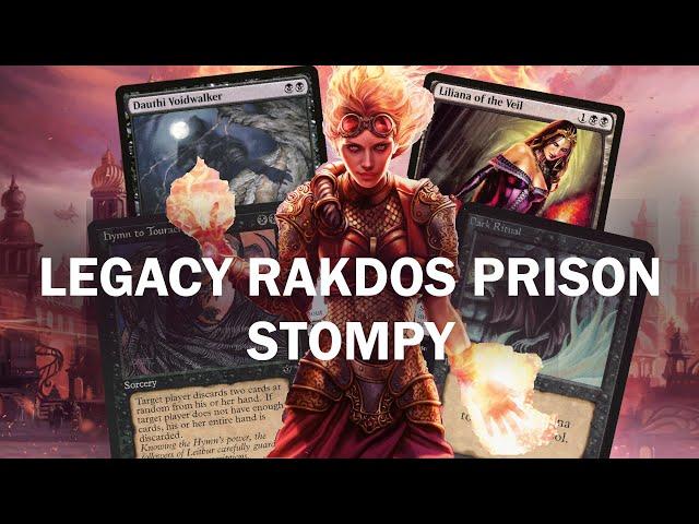 ENTER THE CARNARIUM! Legacy Rakdos Planeswalker Prison Stompy! Dark Ritual, Liliana, Hymn, Agent MTG