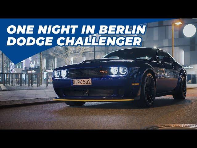 One Night in Berlin  - Dodge Challenger R/T Scat Pack Widebody  | US CARS GERMANY by KRAMM