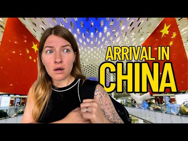 Stressful Arrival in CHINA  (we tried something)